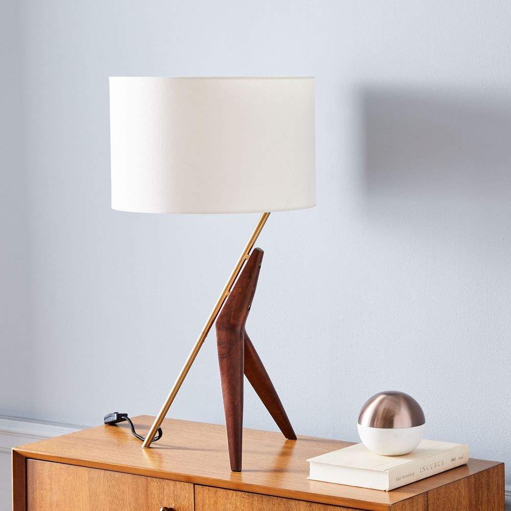 West elm mid century floor lamp discount